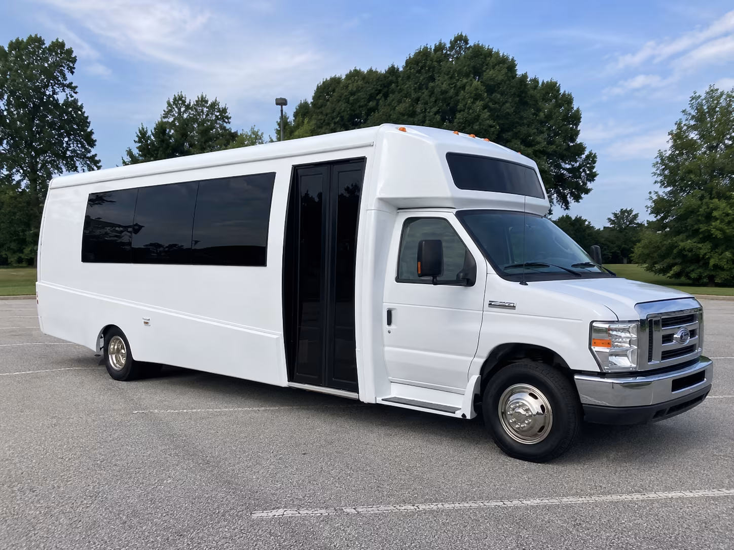 fountain valley 18 passenger party bus