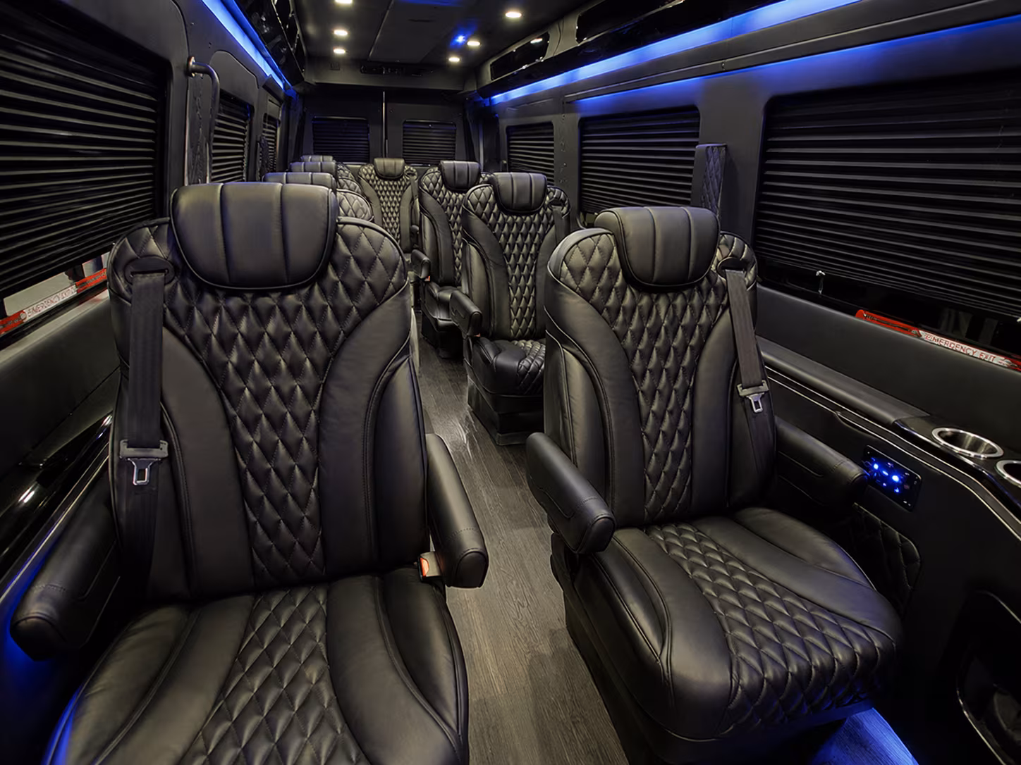 fountain valley private event transportation onboard seating