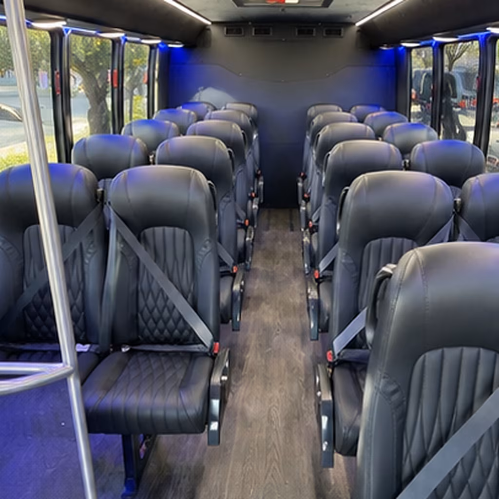 fountain valley prom transportation onboard seating