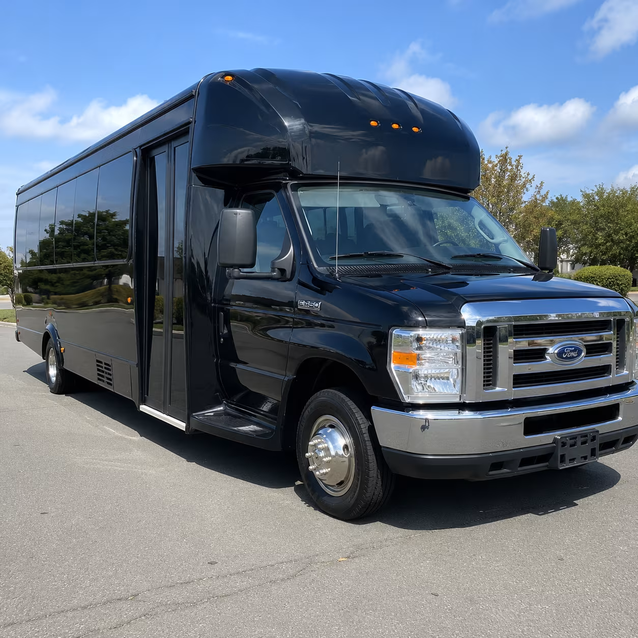 party buses for fountain valley high school prom night