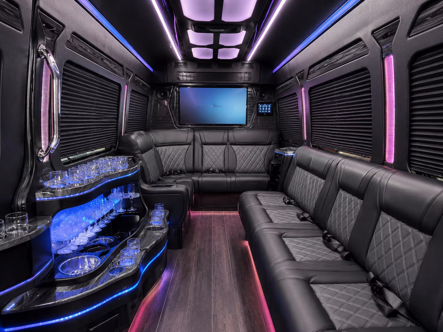 pre prom dinner shuttles and multi stop prom night packages